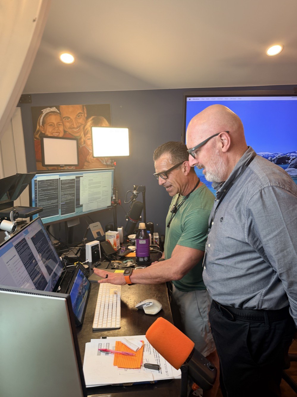 Koen de Wit and Rich Schefren working together