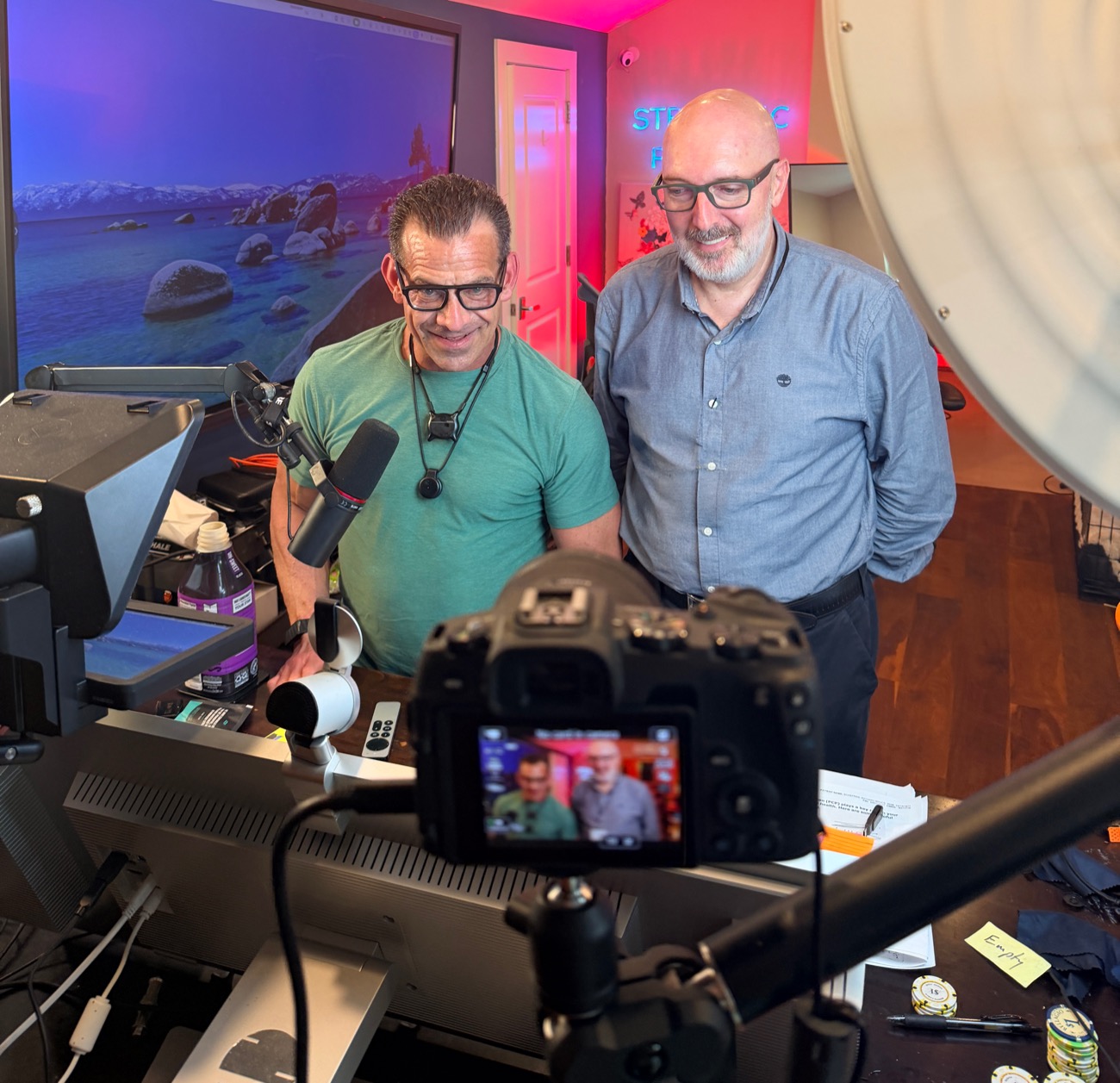 Koen de Wit and Rich Schefren working together